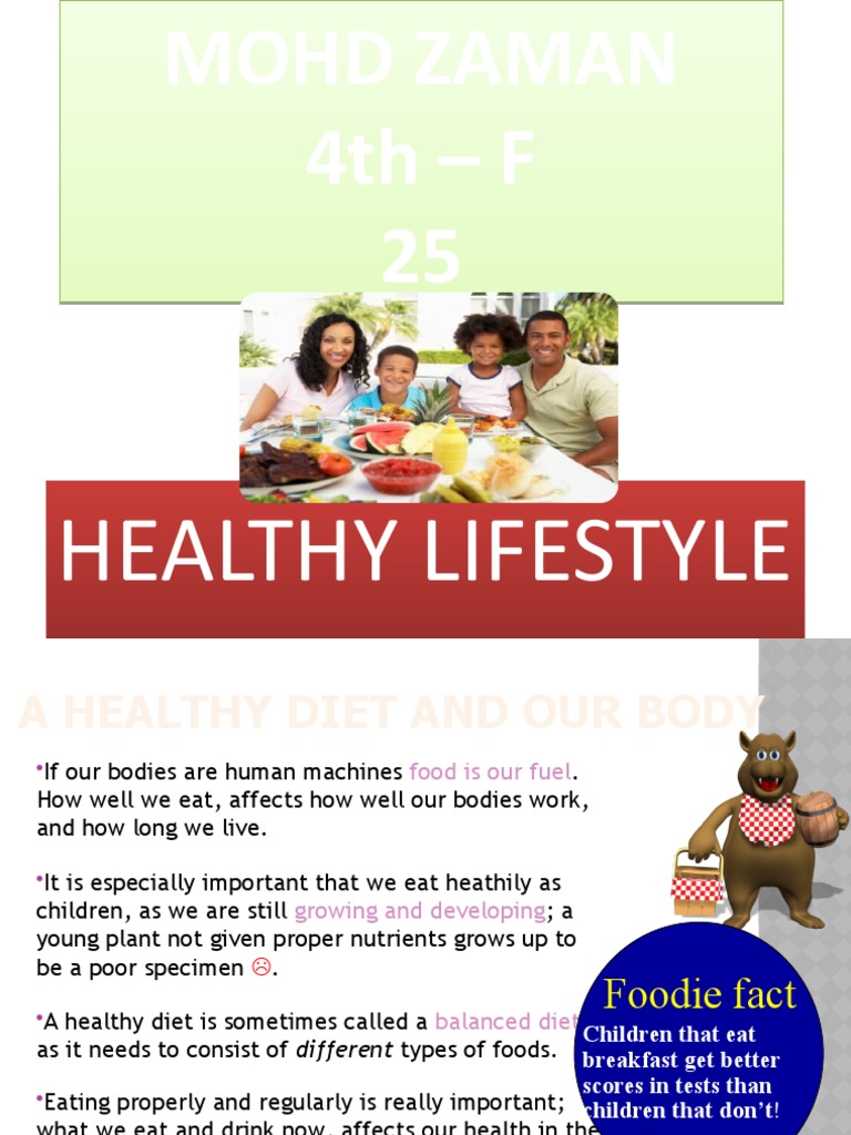 Healtghy Life Style | PDF | Healthy Diet | Vegetables