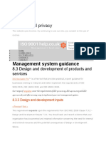 Cookies and Privacy: Management System Guidance