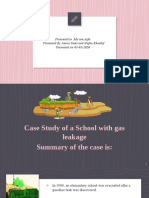 Case Study of A School With Gas Leakage