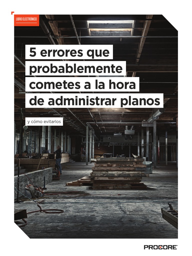 Errores en la administración de planos | PDF | Control de versiones ...