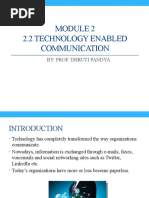 MODULE 2-2.2 Technology Enabled Communication