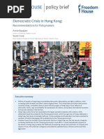Hong Kong Democratic Crisis Brief