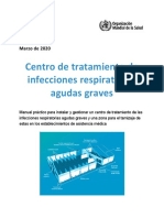 WHO 2019 nCoV SARI - Treatment - Center 2020.1 Spa PDF