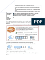 Fracciones en contextos continuos y discretos