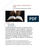 lectio divina explicacion