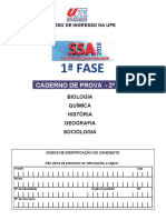 Processo de ingresso na UPE: título conciso para  do documento