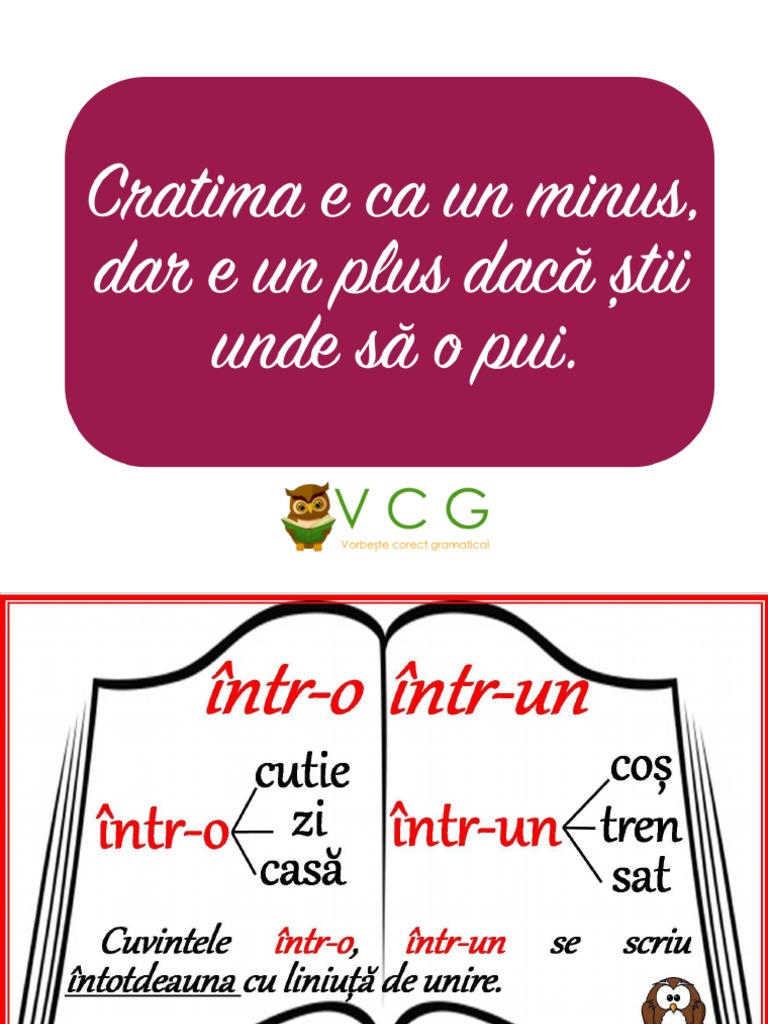Scrierea Corectă A Cuvintelor Într-Un, Într-O, Dintr-O, Dintr-Un ...