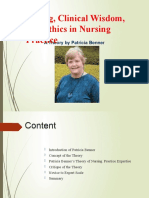 Caring, Clinical Wisdom, and Ethics in Nursing Practice: A Theory by Patricia Benner