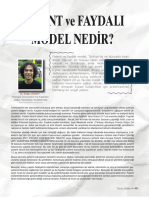 Patent Ve Faydali Model Nedir?: Dr. Ender LEVENT