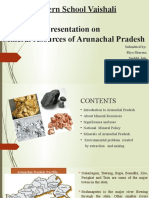 Mineral Resources of Arunachal Pradesh
