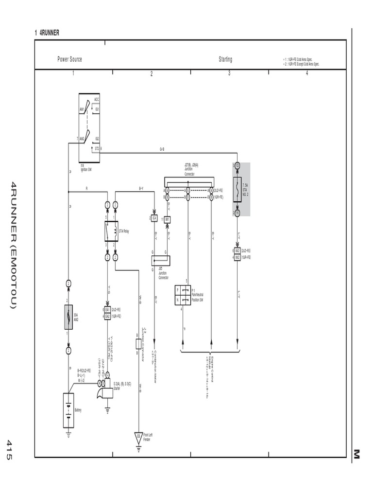 A/C Clutch Relay For 2002-2007 Toyota 4Runner - Direct Fit Replacement