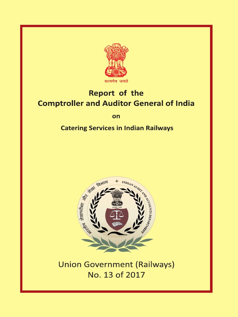 Cag Report 13 of 2017 | PDF | Kitchen | Foods