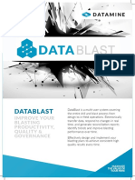 Datablast: Improve Your Blasting Productivity, Quality & Governance