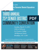 2011 Community Convention Flyer