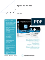 Agilent VEE Pro 9.32: Data Sheet