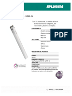 Fluorescentes T8: Tubo Fluorescente FO17 T8 - SUPER - DL P01424