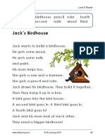 Jack's Birdhouse: Level D Reader