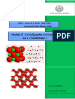 Polycopie Cristallochimie I S4 2019 2020 PDF