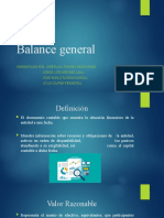 Balance general documento