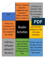 Reader Activities