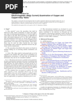 Electromagnetic (Eddy Current) Examination of Copper and Copper-Alloy Tubes