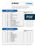 Mens's 6-8 Minute Workout