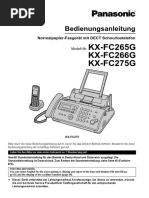 Panasonic FC265G PDF