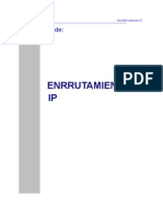 Enrrutamiento IP - !RECOMENTDADO LEER!