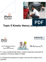 Topic 5 Kinetic Theory and Gases