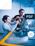 Guide Admissions 2018