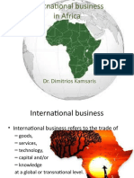 International Business in Africa