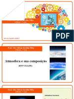 Ciências - Atmosfera e Sua Composição - 7º Ano - Padre Lebret - Prof. Gilvan Serafim Filho