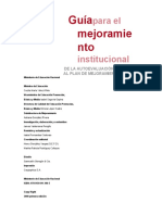 Guia 34 Guia para El Mejoramiento Institucional - Men