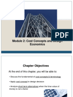 Module 2: Cost Concepts and Design Economics