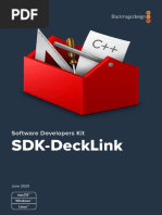 Blackmagic DeckLink SDK PDF