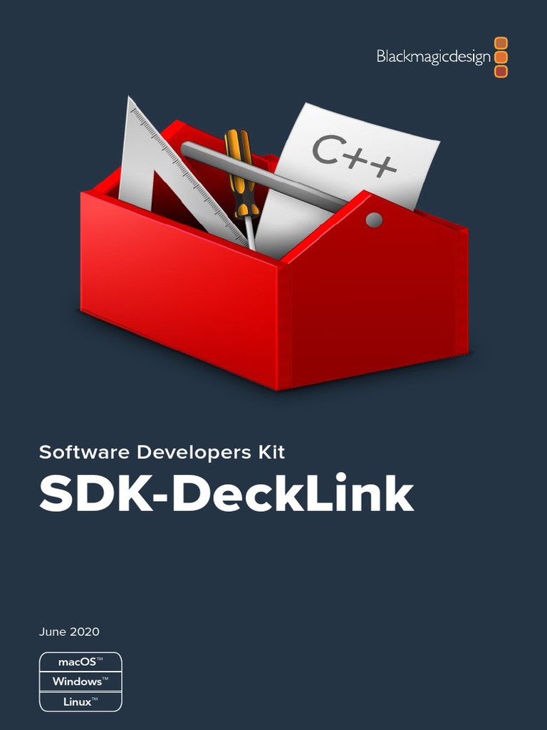 Blackmagic DeckLink SDK PDF | PDF | Component Object Model | Video