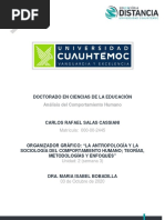 CARLOS SALAS_3.2 ORGANIZADOR GRÁFICO_La Antropología y la Sociología del comportamiento humano teoría metodologías y enfoq