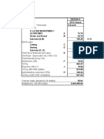 approved prototype costing