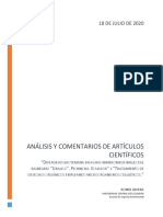 Análisis de Artículos - Romel Rivera PDF