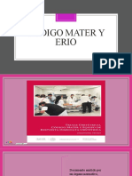 Código Mater y Erio