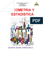 Guia de Aprendizaje (4) Noveno Grado Geometria y Estadistica