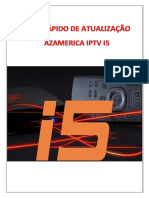 Guia Rápido de Atualização Do Azamerica IPTV I