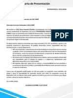 Carta de Presentacion