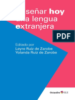 Enseñar Hoy Una Lengua Extranjera PDF