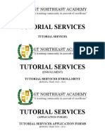 Tutorial Services Enrollment
