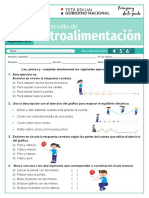 Retroalimentación Educacion Física 2° Ciclo