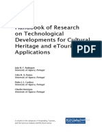 Handbook of Research On Technological Developments For Cultural Heritage and Etourism Applications