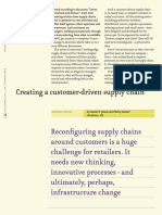 Creating A Customer-Driven Supply Chain