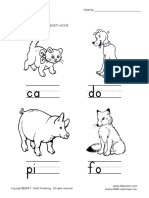 Last Letter Animals PDF