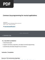 SPCL-00 Guide Common Lisp